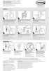 Command Large Modern Reflections Metal Hook, Brushed Nickel, 1-Hook, 2-Strips