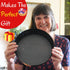King Crispy's Deep Pie, Tart & Quiche Pan with Perforated Holes for Crispy Crusts, Non-Stick, 9 inch x 2 Deep