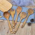 Wooden Cooking Utensils Set, 10 Pack Wooden Spoons and Spatula for Kitchen