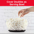 West Bend 82707B Stir Crazy Hot Oil Popcorn Popper, 6 Qt Popcorn Maker with Large Serving Bowl