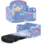 aodisman Thick Comfy Toddler Chair and Couch for Kids,2-in-1 Soft Plush Fold