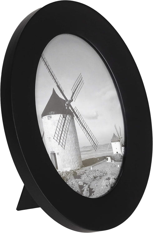 Malden International Designs Classic Black Wood Picture Frame, 5x7