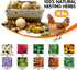 CLOCAL 14.8 Oz 10 Nesting Herbs for Chicken Coop - Natural Dried Herbs for Chicken Coop Accessories, Hens Accessories