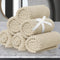 Cotton Washcloths - 6PC 13"x13" | Quick Dry | Soft | Light