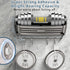 OKEJUNYE Shower Caddy Suction Cup, No Drilling Removable Shower Shelf with Towel Bar & Portable Hooks, Aluminum