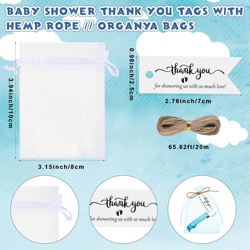 50 Sets 4 Maxcheck Baby Shower Party Favors for Guest Sweet Baby Bottle Opener Keychains Welcome Baby Keychains Thank