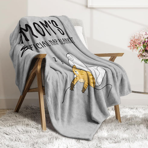 Mommy, 80'' 60'' SteadStyle Gifts for Mom from Daughter or Son, Mom Birthday Gifts Blanket, Mother Presents