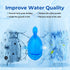 Funmit 12 Pack Humidifier Cleaner Fish, Compatible with Humidifiers and Fish Tanks, Blue Cleaning Fish