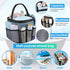 Attmu Mesh Shower Caddy, Portable for College Dorm Room, 8 Pockets, Quick Dry Shower Bag