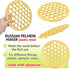Russian Ravioli Maker Dumplings Mold - Pelmeni Plastic Mold for Siberian Pelmeni Meat - Dumpling Maker Machine