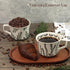 12oz Ceramic Coffee Mug, Unique Novelty Teacup with Large Handle, Stoneware for Tea, Mocha, Latte, Gift