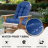 44x19x4 Inches Lokex Adirondack Chair Cushion, Suitable for Indoor and Outdoor use Rocking Chair Cushion, Comes