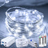 50LED Fairy Lights USB & Battery Powered 2Pack, 16FT White Fairy String