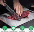 BEGCON 304 15.4" 11" Stainless Steel Cutting Boards for Kitchen - Stainless Steel Food Grade, Double-Sided Non Toxic