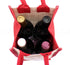 CleverDelights 4-Bottle Jute Burlap Wine Tote, 14 x 6 x 6 Inch