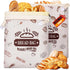 Beeswax Bread Bags Reusable 2 Pack, 17x13 Inch Large Bread Storage Bags