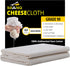 Sufaniq Cheese Cloths, Grade 90 (63 Sq Feet) 100% Pure Cotton Reusable Cheesecloth for Straining and Butter Muslin