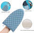 CINPIUK Garment Steamer Ironing Gloves, Anti Steam Mitt, Heat Resistant Garment Steamer Accessories, Blue