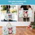 6 Pack Packing 6 Pack) VENO Moving Bags, Large Christmas Storage Bins with lids, Supplies for College, Alternative