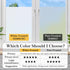 DUOFIRE Natural Frosted Glass Film 23.6in. x 78.7in. S001 - Privacy Window Film, No Glue, Anti-UV