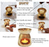 Pure Source India Brass Burner|Essential Oil Burner with Candle for Diffuser Oils | Relax with Home Aromatherapy