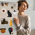 24 Pieces Halloween Refrigerator Magnets, Pumpkin Ghost Decorative Stickers for Metal Door, Mailbox, and Car Decor