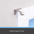 Kenney Fast Fit 5/8" Brushed Nickel No Measure Curtain Rod Brackets, 2 Count (Pack of 1)