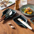 vancasso Stern Spoon Rest - Square Ceramic Holder for Stove Top, Heat Resistant Utensil Rest, Dishwasher Safe