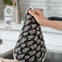 4 Pack Counter 12" 10" RECYCO Swedish Dishcloths for Kitchen | Oversized Washable Dish Rags | Large Cellulose Reusable