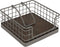 Spectrum Madison Weighted Napkin Holder - Industrial Gray Dispenser & Décor for Kitchen, Dining Room, Outdoor