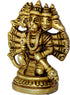 eSplanade Brass Panchmukhi Hanuman Anjaneya Idol, Pavan Putra Bajrangbali Statue, 2.5 Inch