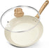 MICHELANGELO Frying Pan, 8 Inch with Nonstick Granite Coatings, Healthy & Non-Toxic Frying Pan