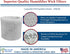 Air Filter Factory Replacement For Kenmore 154120 Humidifier Wick Filter
