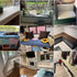 Custom Window Seat Cushions Indoor, Circle Fleece Bay Window Cushion, Waterproof Anti-cat Scratch Custom Bench Cushions