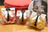 SAILING-GO 100 pcs. Translucent Plastic Bags for Cookie, Cake, Chocolate, Snack Wrapping with Stickers