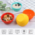 Webake Small Silicone Bowls, 4 Pack 8oz Unbreakable Prep Bowls for Ice Cream, Snack, Dessert Serving, Oven and