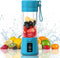 Portable Blender for Shakes and Smoothies, Cordless Personal Mini 13oz Blender Bottle, USB Rechargeable Travel Juicer