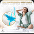 3-Piece 2 6-Sided MATTSHIELD Ultimate Sensitive Skin Kit Twin XL Size Bed Bug Mattress Protector + Zippered Pillow