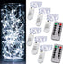6 Pack Battery Operated Fairy Lights - Mini String Lights with Timer, 2 Remote, 20LED Cool White, Waterproof
