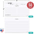 321Done Small Recipe Cards (Set of 50) From the Kitchen Of 3x5 Black and White Minimalist for Wedding, Bridal Shower Double-Sided - Made in USA by 321Done