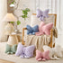 12 9inch XIAIJIA Bow Pillow Decorative Pillows Aesthetic Home Decor Soft Seat Cushions Cute Throw Pillow for Couch Bow