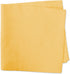 DII Solid Pastel Napkin Set, Cotton, Yellow, 20x20 Inch, 6 Count