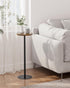 TB01BB065 TUTOTAK Tall Round Side Table, Small End Table, Beside Table, Drink Table, Pedestal Side Table, livingroom