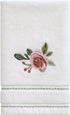 Avanti Linens Fingertip Towel, Soft & Absorbent Cotton Towel from Spring Garden Collection, 13.00" x 13.00"