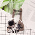 Honbay 2PCS Wooden Rice Spoon, Rice Paddle for Kitchen Cooking, Oblique Head Design