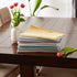 DII Fine Ribbed Collection Eco-Friendly Table Runner, 13x72, Storm Blue