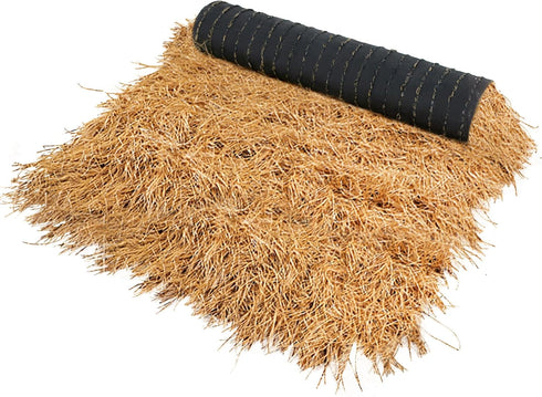 XLX TURF Synthetic Thatch Grass Roof - Fire Proof Artificial Straw Roll for Tiki Bar Garden Decor