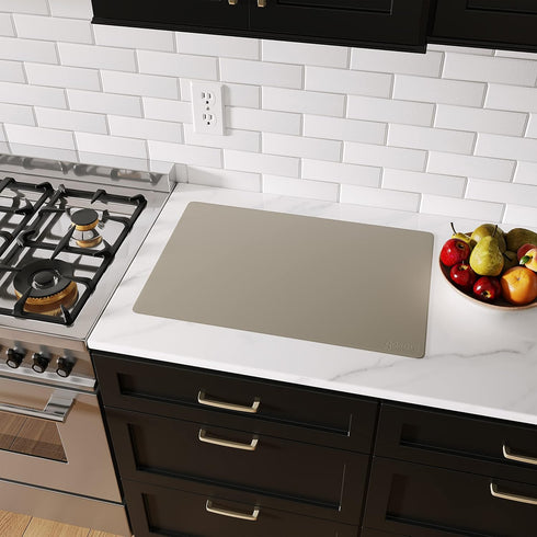 gasaré Extra Large Silicone Mat for Kitchen Counter, Heat Resistant, Non-Slip, Easy to Clean, 25 x 17 Inches