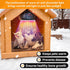 QRQ 200W-350W-500W Dimmable 3-6-9-12H Chicken Coop Heater, Reptile Heat Lamp with UVA UVB Light Timer, Chicken House