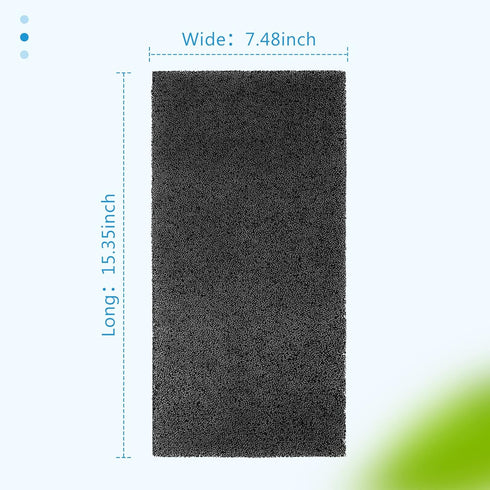 ARC-14S Activated Carbon Filter Compatible with Whynter Portable Air Conditioner, Replacement Parts 2 Pcs